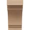 Ekena Millwork 6"W x 6"D x 12"H Wide Pescadero Rough Cedar Woodgrain TimberThane Corbel, Primed Tan CORUR06X06X12PECRCPR - alternate 5